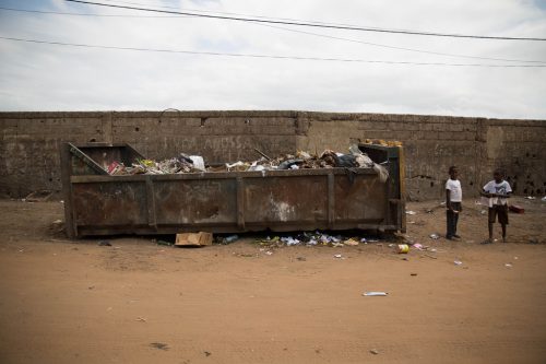 Over half the people in Mozambique are poor.