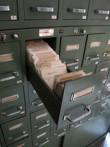 Locking File Cabinet