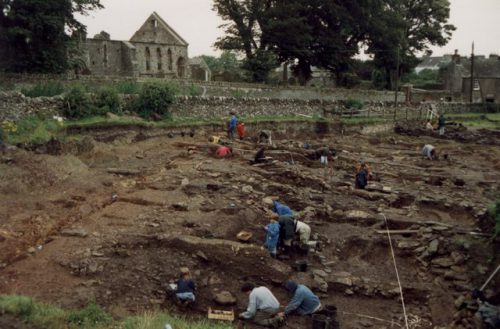 Archeological dig at Whithorn Priory