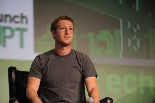 FaceBook's Mark Zuckerberg (2012)