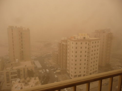 Sand Storm in Kuwait (2008)