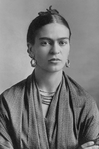 A picture of Frida Kahlo taken in 1932 by her father.