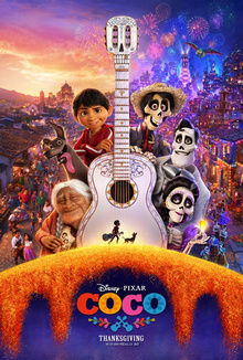 Poster for the movie Coco