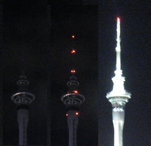 Earth Hour in Auckland, New Zealand (2008)