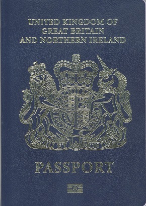 The UK's new blue passport will be made by a European company.