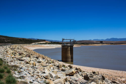 Theewaterskloof Dam was only 13% full in 2018.