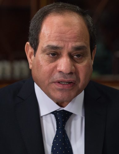 Egypt's president, Abdel Fattah al-Sisi