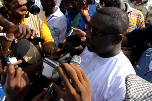 Sierra Leone's new president, Julius Maada Bio (2012)