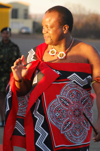 King Mswati III of eSwatini (Swaziland)