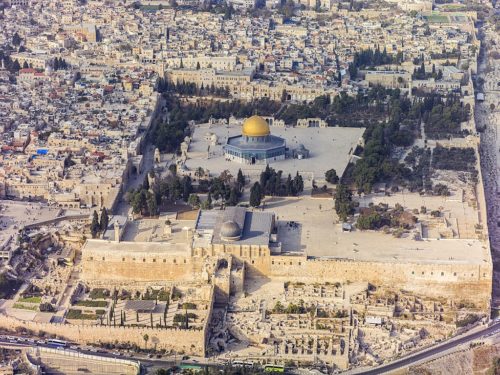 Jerusalem is an old city that is important to three religions.