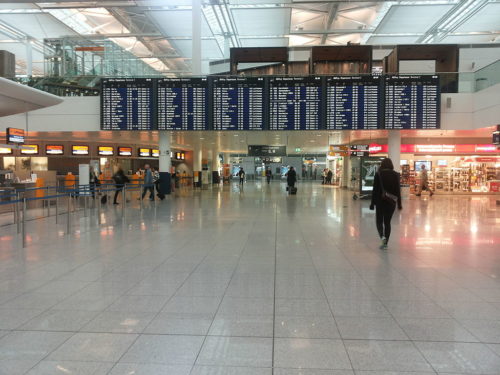 Franz Josef Strauss airport in Munich