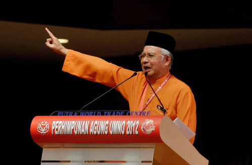 Najib Razak, 2012