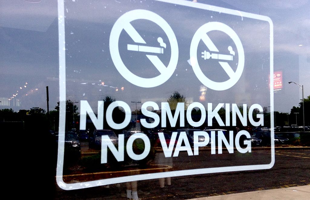 No Smoking, No Vaping Sign