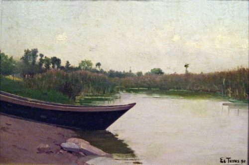 Untitled painting by Étienne Terrus, 1890