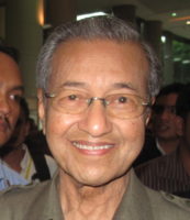 Mahathir Mohamad in 2010