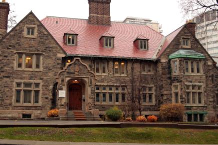 One of the offices at McGill University's medical school.