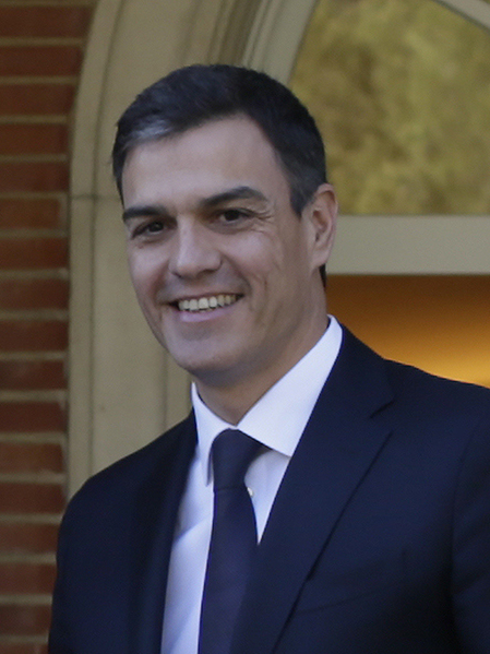 Pedro Sánchez is the new prime minister of Spain.