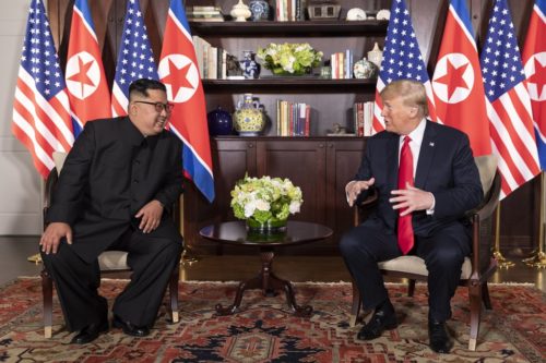 Mr. Trump says he and Mr. Kim have a special friendship.