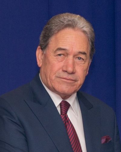 Deputy Prime Minister Winston Peters will act as prime minister for the next six weeks.