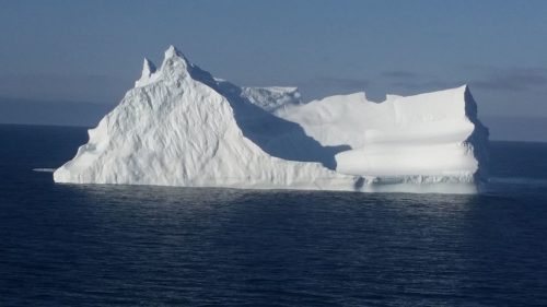 Iceberg seen floating south of Innaarsuit in 2016.