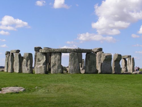 Stonehenge in Wiltshire, England is probably the most famous henge.