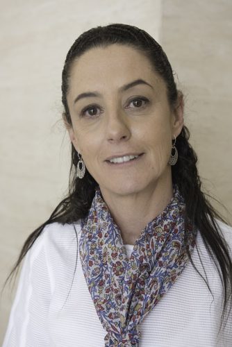 Claudia Sheinbaum Pardo is the first woman elected to be the mayor of Mexico City.