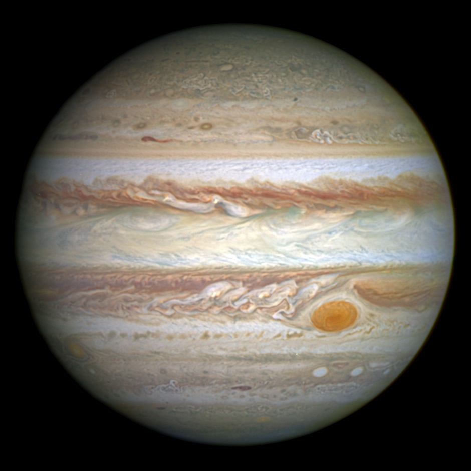 Picture of Jupiter taken in 2014.