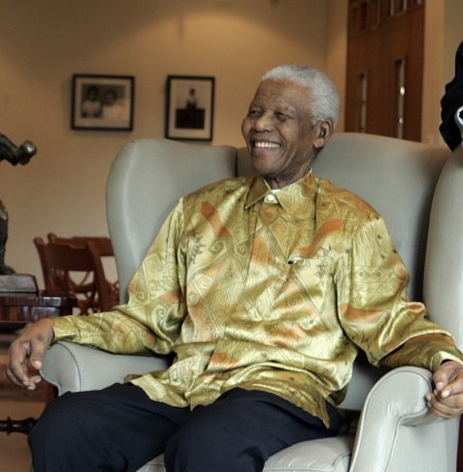 Nelson Mandela in March, 2009.