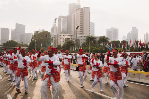 65,000 people danced in Jakarta, and more people danced in other places.