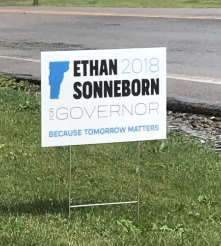 Ethan Sonneborn yard sign
