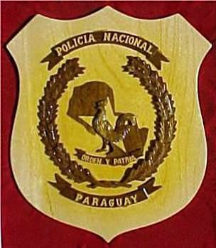 Logo for the National Police of Paraguay