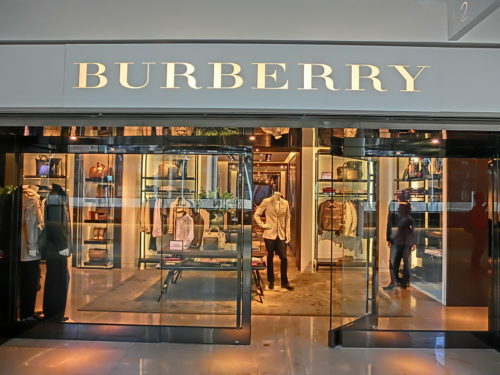 Burberry store, Hong Kong