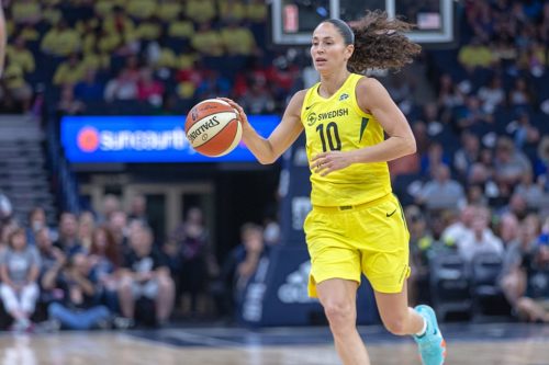 Sue Bird of the Seattle Storm