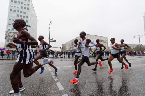 Pacers and race leaders, 2017 Berlin Marathon