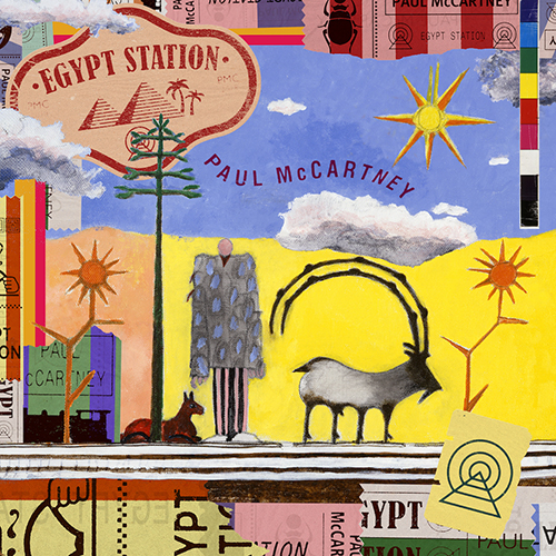 Cover of Paul McCartney's new album, Egypt Station.