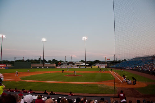 Nashville Sounds game, 2012