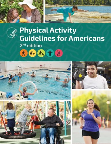 Cover of the new edition of the US government's Physical Activity Guidelines for Americans.