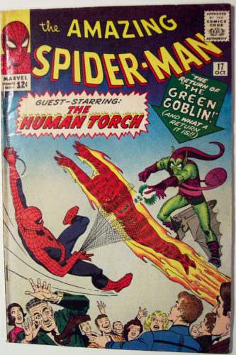 Vintage Comic Book - Amazing Spider-Man #17, Oct 1964