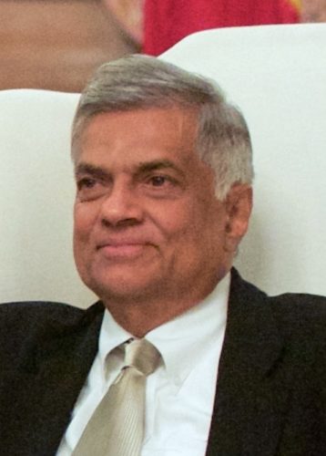 Official picture of Ranil Wickremesinghe - 2015