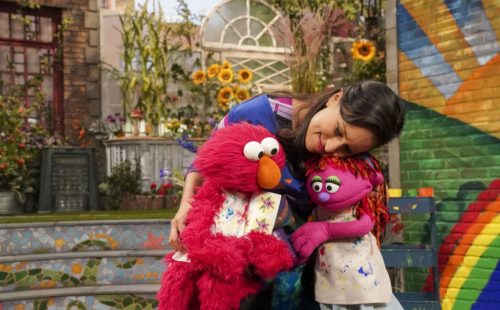 Photo: "Homelessness - SOCIAL IMPACT; Sesame Street "Outreach Production"; Director: Ken Diego; television production photographed: Friday, October 12, 2018; 9:00 AM at Kaufman-Astoria Studios; Astoria, New York; Photograph: © 2018 Richard Termine.