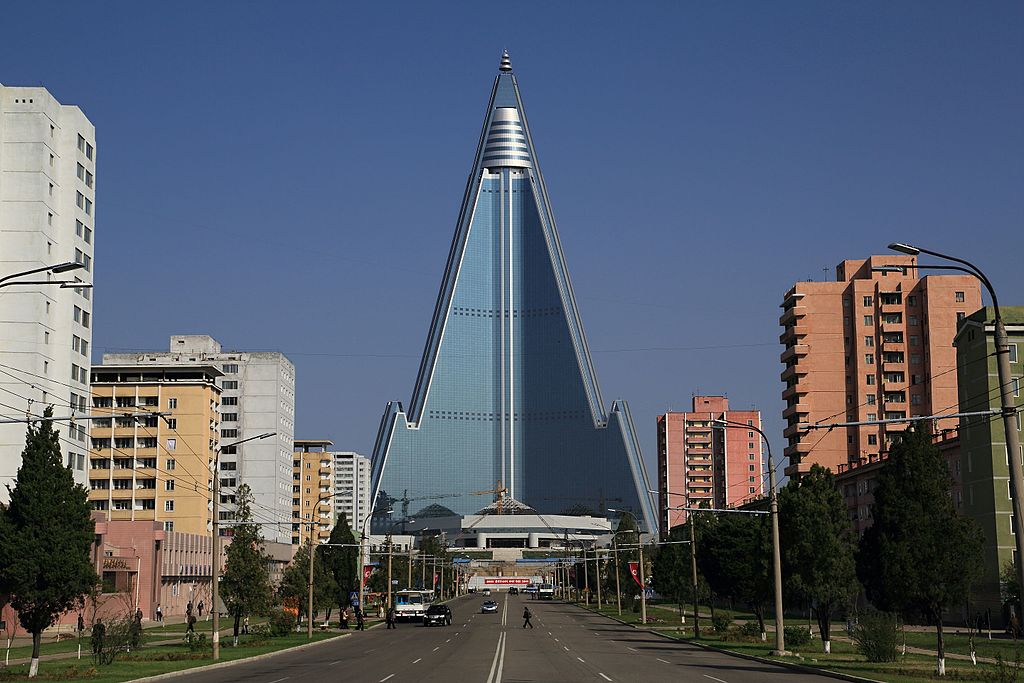 New Use For North Korea S Huge Unfinished Hotel