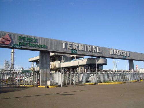 Terminal Matero PEMEX, 1 January 2009