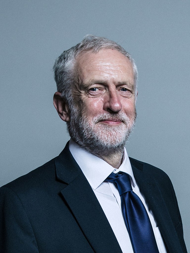 Official portrait of Jeremy Corbyn