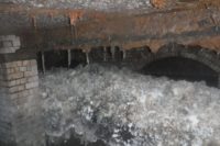 Fatberg found under The Esplanade in Sidmouth, England, announced by South West Water on 2019-01-8