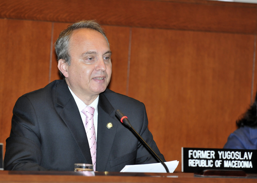 OEA - OAS Regular Session of the Permanent Council Ambassador Zoran Jolevski, Permanent Observer, Former Yugoslav Republic of Macedonia