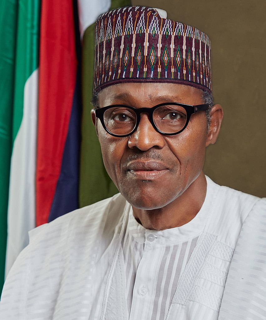 The Official Portrait of the President of the Federal Republic of Nigeria, President Muhammadu Buhari taken by Bayo Omoboriowo