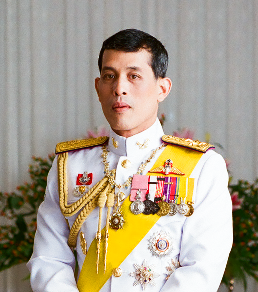 King Maha Vajiralongkorn, Rama X of Thailand.