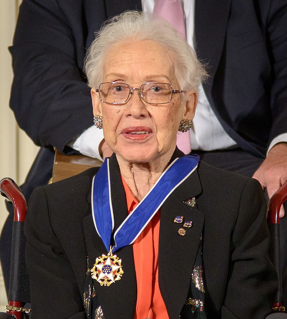 Former NASA mathematician Katherine Johnson is seen after President Barack Obama presented her with the Presidential Medal of Freedom, Tuesday, Nov. 24, 2015, during a ceremony in the East Room of the White House in Washington. Photo Credit: (NASA/Bill Ingalls)