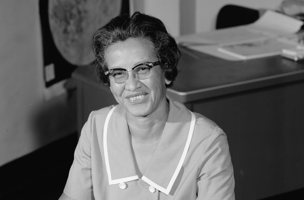 Katherine Johnson, NASA employee, mathematician and physicist, in 1966