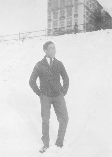 Langston Hughes at Central High School (Cleveland), Langston Hughes high school 1919 or 1920